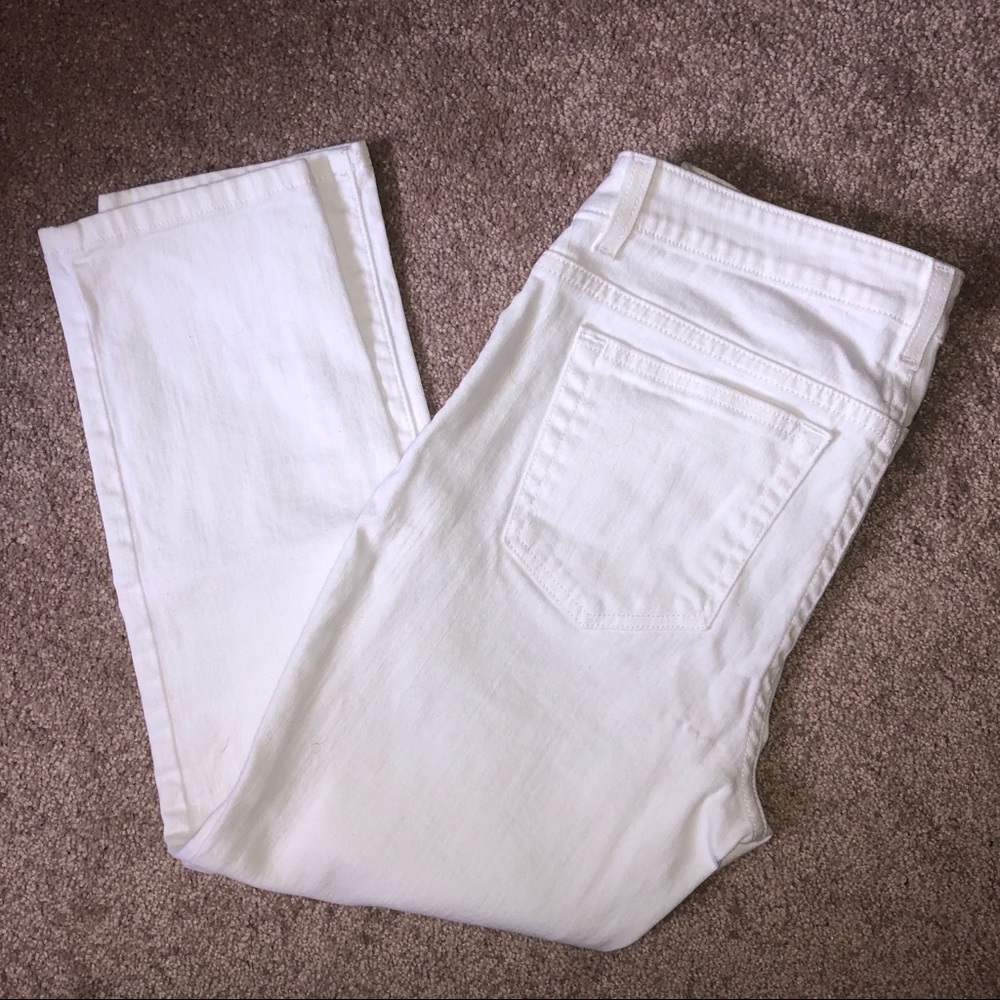 Michael Kors White Crop Jean Size 2 - Picture 7 of 8